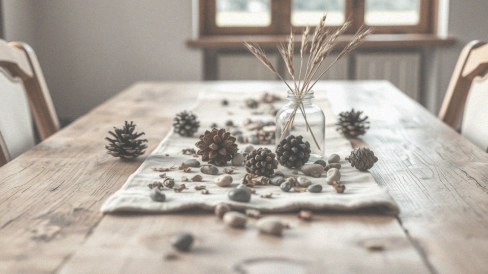 Jakie są zalety używania naturalnych materiałów w dekoracjach stołu?