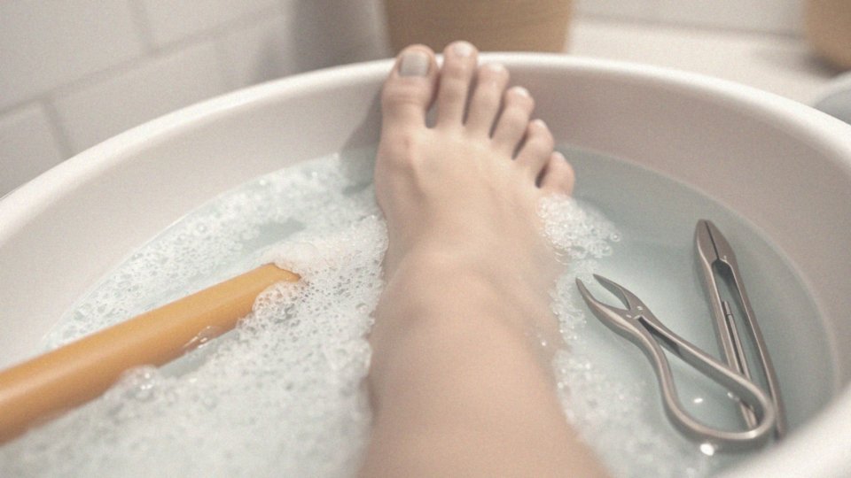 Jak odsuwamy skórki w czasie pedicure?