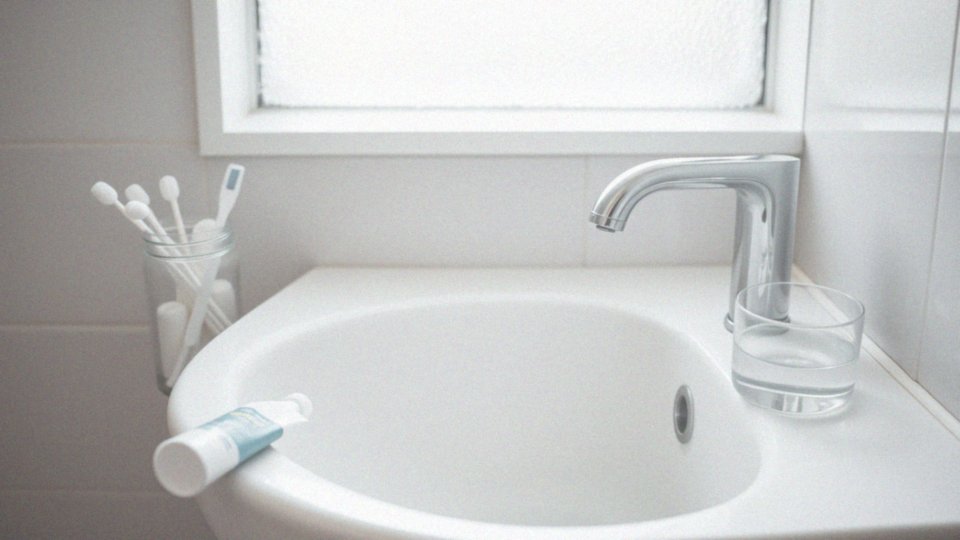 How does woda utleniona affect oral hygiene?