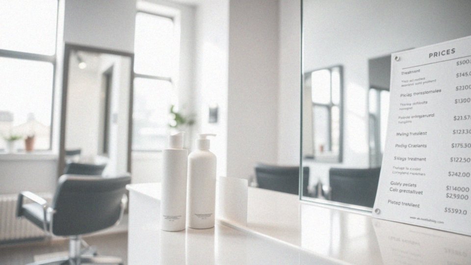 Jakie są ceny nanoplastii w różnych salonach fryzjerskich?