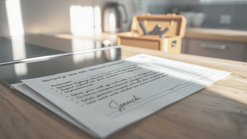 Jak wygląda proces podpisywania dokumentu gwarancyjnego przez elektryka?