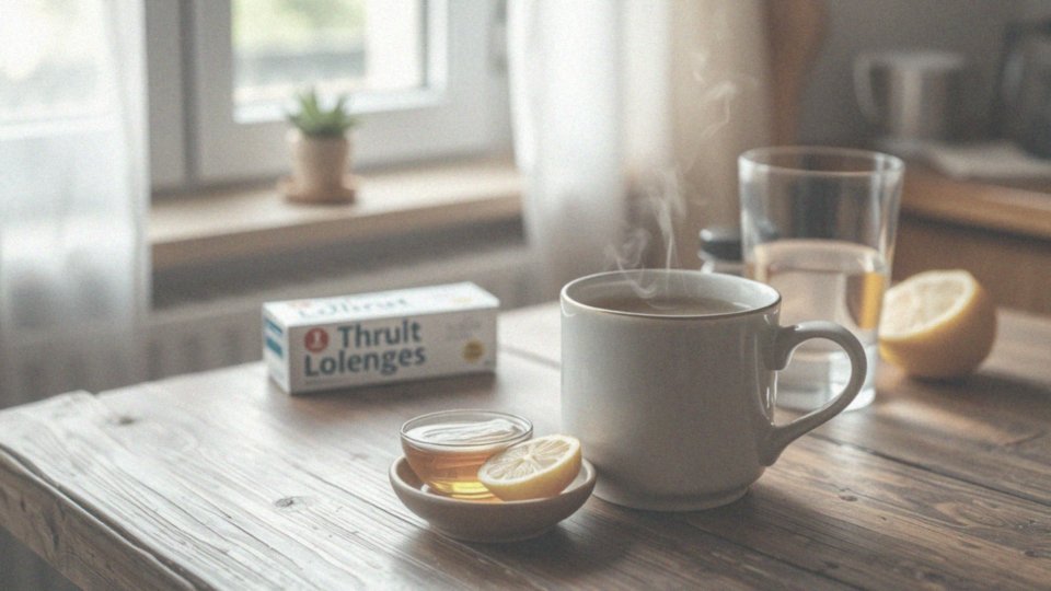 Jakie są inne metody łagodzenia bólu gardła?