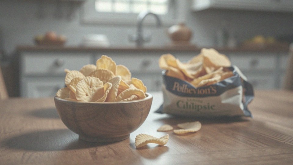 Czy prażynki są lepsze od chipsów?