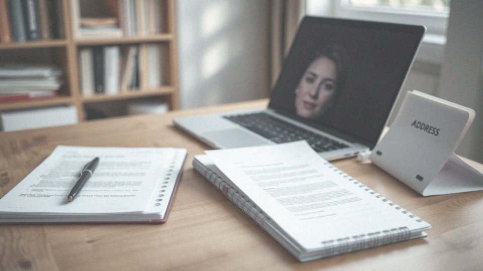 Jakie dane adresowe są potrzebne w odwołaniu?