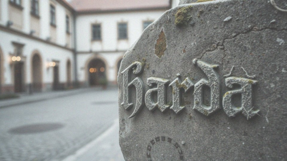 Jakie zmiany semantyczne wystąpiły w znaczeniu 'harda'?