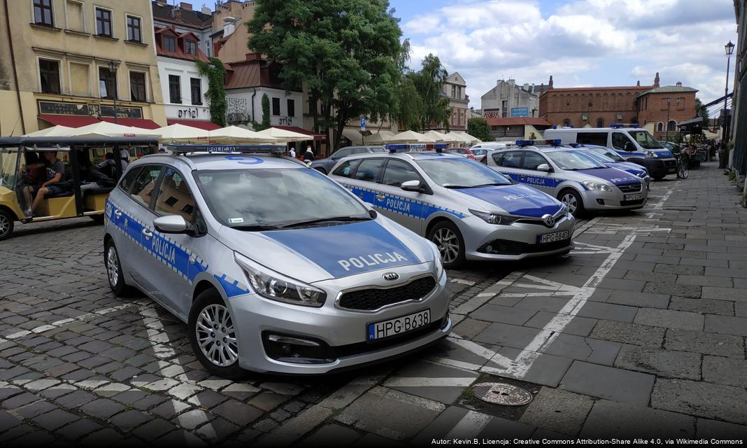 Interwencja Policji w Knurowie – Zatrzymanie agresywnego mężczyzny z maczetą